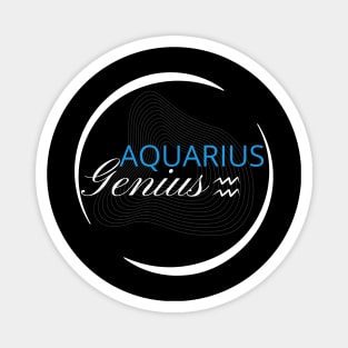 Aquarius Sun Sign Magnet